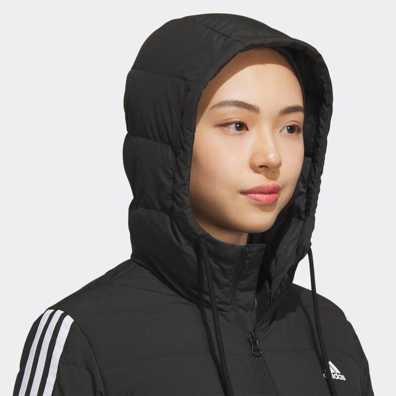 adidas Женская легкая пуховая куртка с капюшоном
