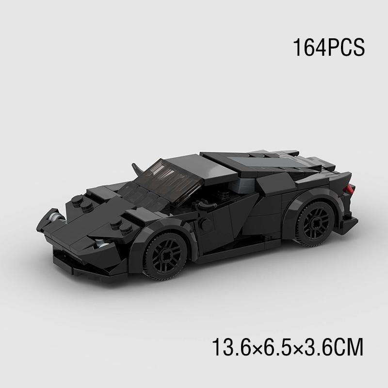Городская самодельная модель гоночного автомобиля Super Race Car Speed ​​Model Building Bricks: ралли, спорт, гонки, полицейская машина, технический набор, подарок на Рождество.