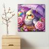 New Arrival 5D DIY Full Circle Diamond Painting "Cute Parrot" Embroidery Cross Stitch Home Decor Gift