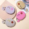 New Cute Smiley Face Change Bag Female Creative Card Bag Vegetable Tanned Cowhide Small Wallet Premium Storage Bag
