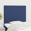 VidaXL Headboard Bedroom Furniture Bed Accessories Single Bed Heads Interior Blue 100x5x118/128 3116048
