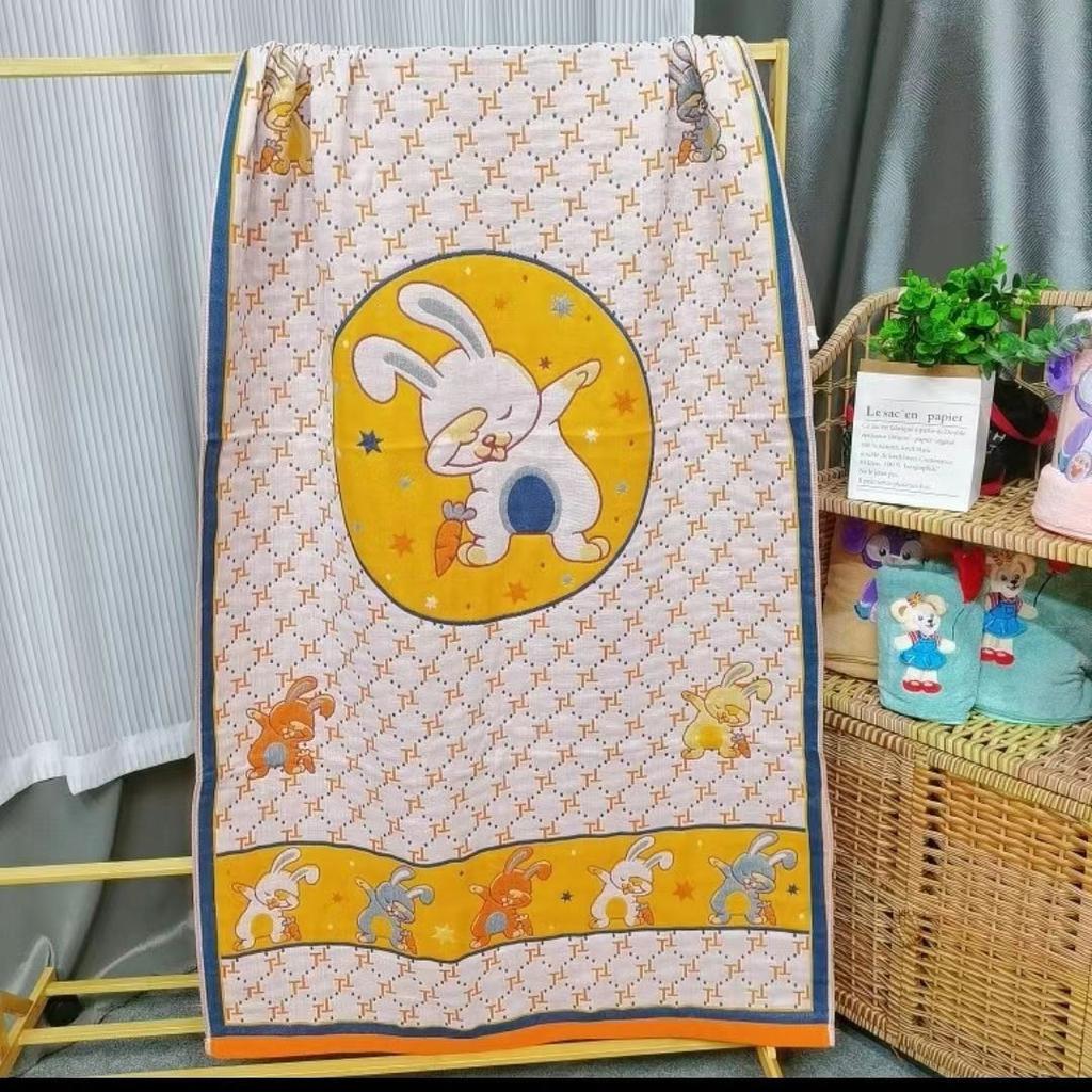 Home Beach Towel 80X160cm Bath Towel Pure Cotton Gauze Towel Men and Women Soft Quick-drying Bath Towel Large Towel Wrap