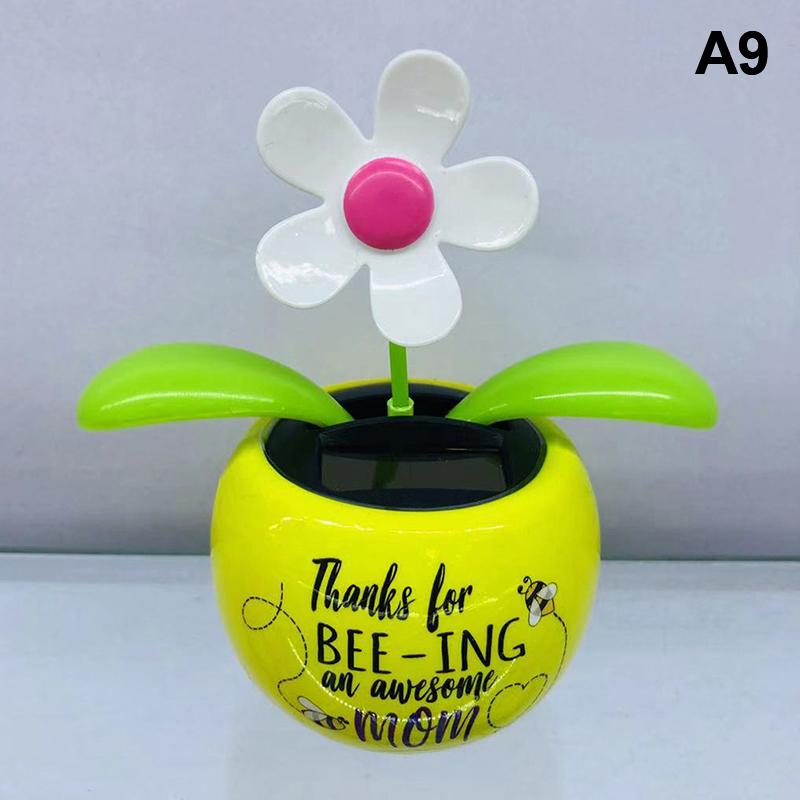 Автомобильный орнамент Солнечный цветок яблока Автоматический жук Аксессуары для украшения автомобиля