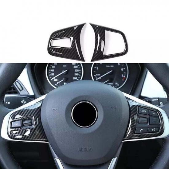 Накладка на рамку кнопки рулевого колеса, отделка, карбон, 2018- Для BMW X2 F39