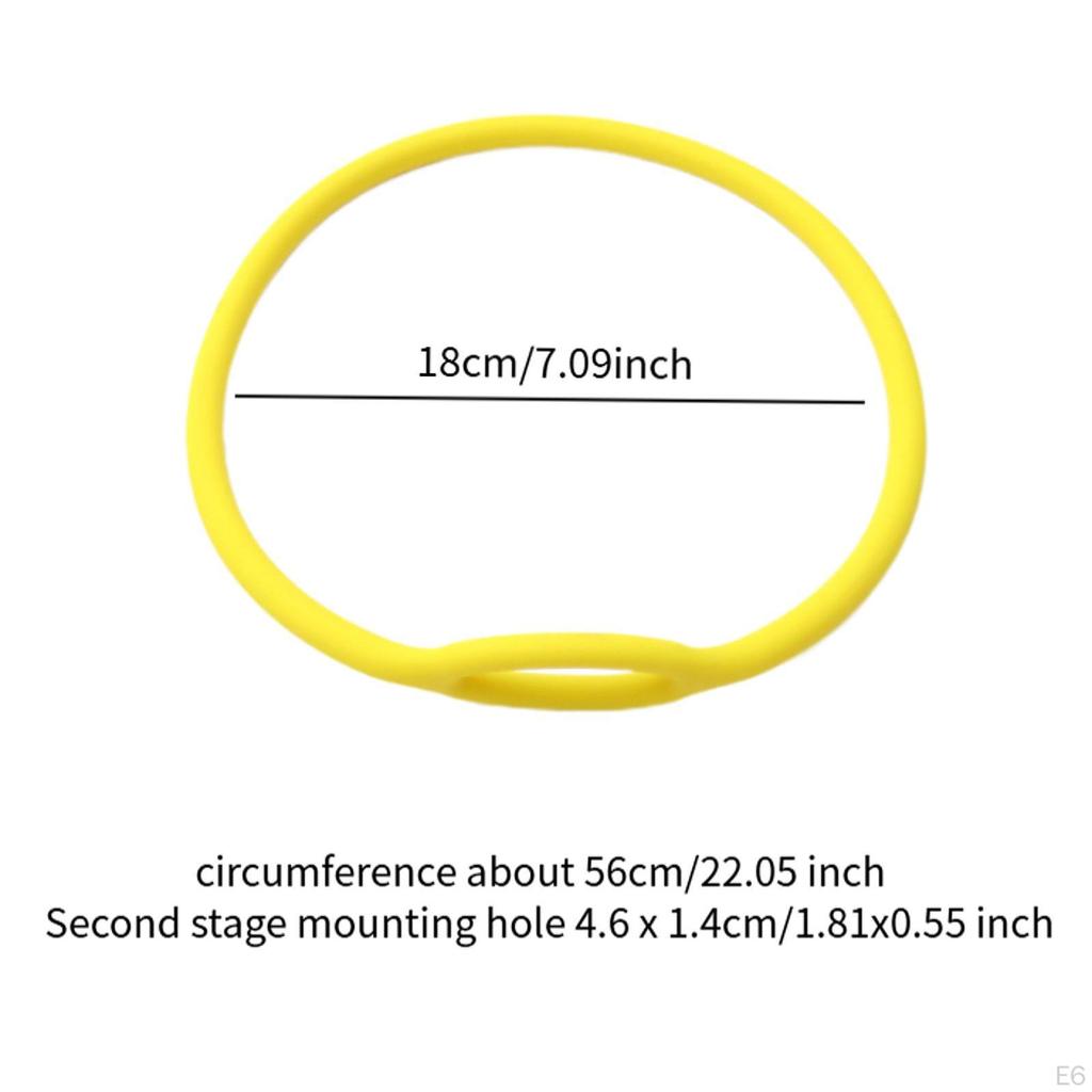 22-дюймовый держатель регулятора для дайвинга, силиконовая поддержка снаряжения