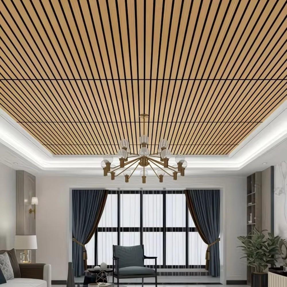 10pcs 30x30cm Wood Grain Wallpaper Waterproof Foam Wall Stickers Durable Wall Decoration Stickers
