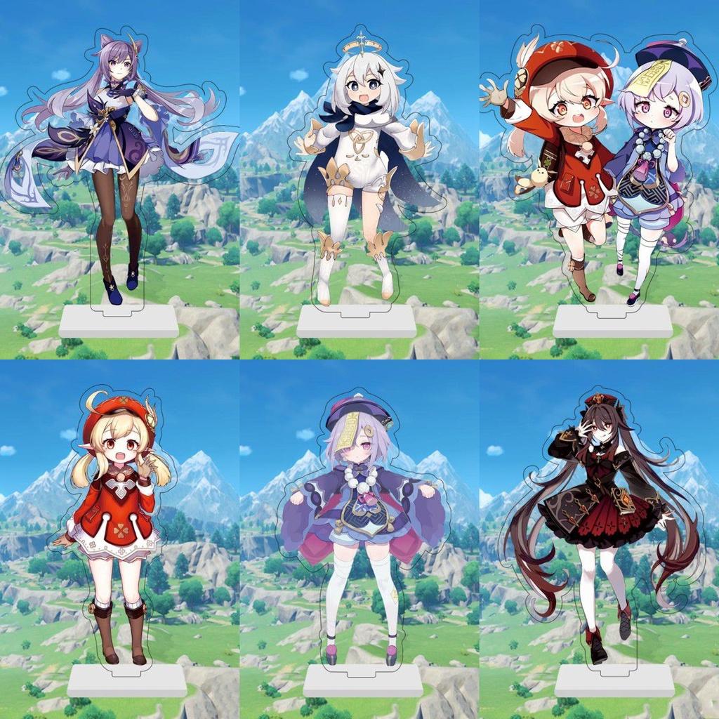 Gorgeous Genshin Impact Acrylic Stand Anime Characters Desktop Display