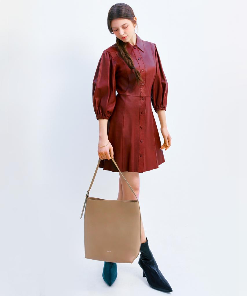 Clave Lily Beige Tote Bag