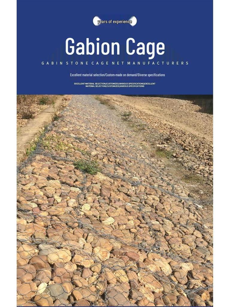 Оцинкованная сетка для габионов, короб для противопаводковой защиты и матрац Рено
