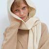 MOHAN TFW CASHMERE HOODIE MUFFLER_3COLORS