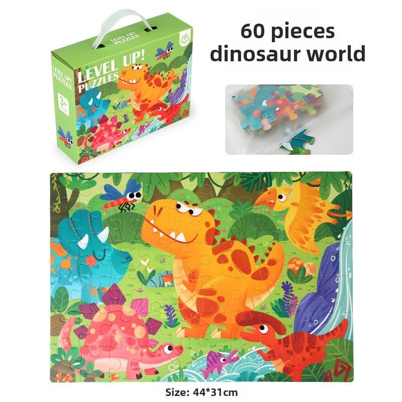 Транспорт Ферма Динозавр Животное Тема Пазл Детская Игрушка