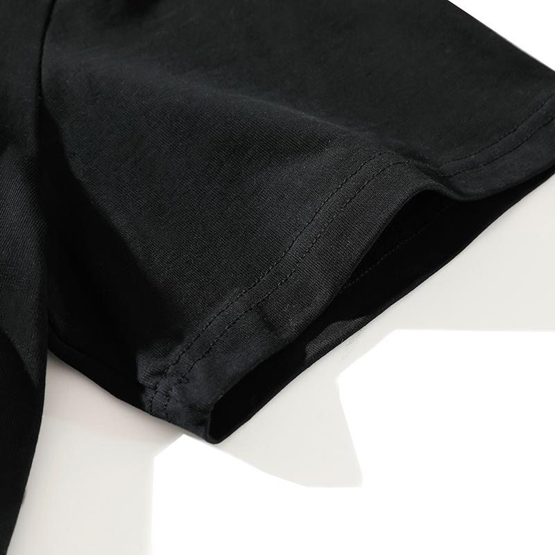 2023 Casual KING QUEEN Print Summer Cotton T Shirt Short Sleeve O Neck Loose Lovers' T Shirt Women Men Tops Tees