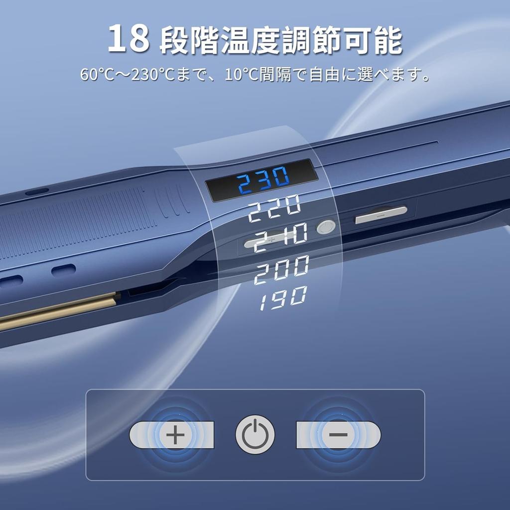 Новый выпрямитель для волос Professional Технические характеристики 18 уровней регулировки температуры Прямой завиток 2way VAPAKA Выпрямитель для волос Парикмахерская Красота