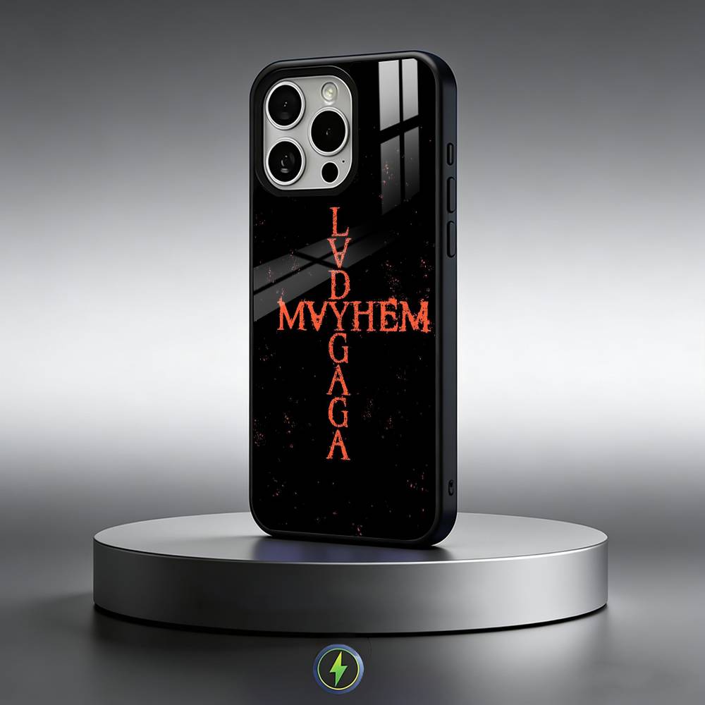LADY GAGA M-MAYHEM Phone Case For iPhone17,16,15,14,13,12,11 Plus,Pro Max Magnetic For Magsafe Wireless Charging