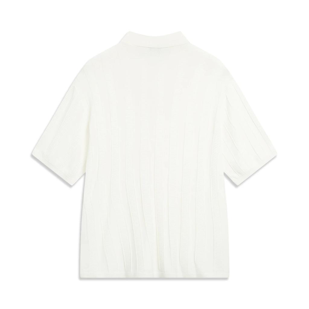 Men's Shirt Li-Ning Shirts Men's Standard White Lapel Moderate Shirt