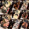 Thorfinn Vinland saga аниме телефон чехол для iPhone 12 13 Mini 11 14 Pro Max X XS XR Max 7 8 Plus SE мягкий чехол Fundas