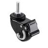 4Pcs 2 Inch M8x25mm 463LBS Universal Office Chair Caster Wheels Set Heavy Duty 2 Casters with Brake