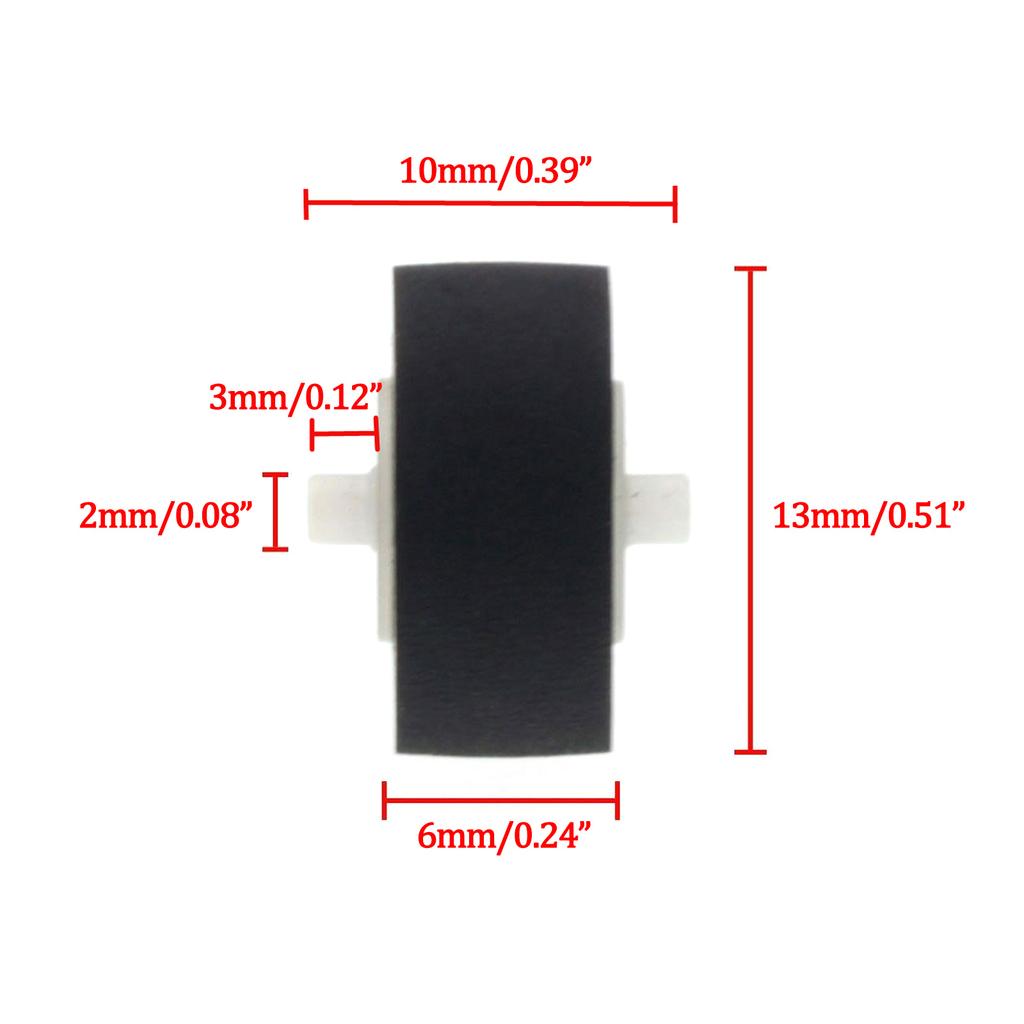 Качественный резиновый ролик для кассеты, давление ремня шкива для кассетного плеера RSBX501,RSC1060,RSCA1060,RSCH404,RSCH510