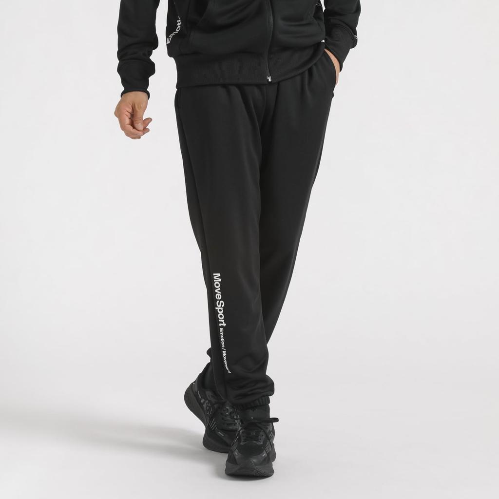 Длинные брюки Descente Light Smooth Sweatshirt Tapered Jogger Брюки Stretch Training Running S [Move Sports] BK00(ST4FPZ41M)