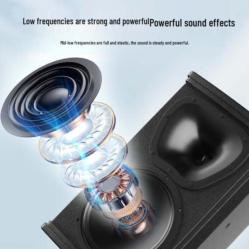 Huidu KP-610 Professional Stage Speaker CN plug (adapter included)