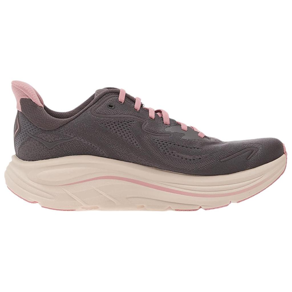 HOKA One One CLIFTON 10 Амортизация Дышащая Поддержка Легкие Низкие Повседневные Беговые Кроссовки Женские Тауп 1162031-GXYD