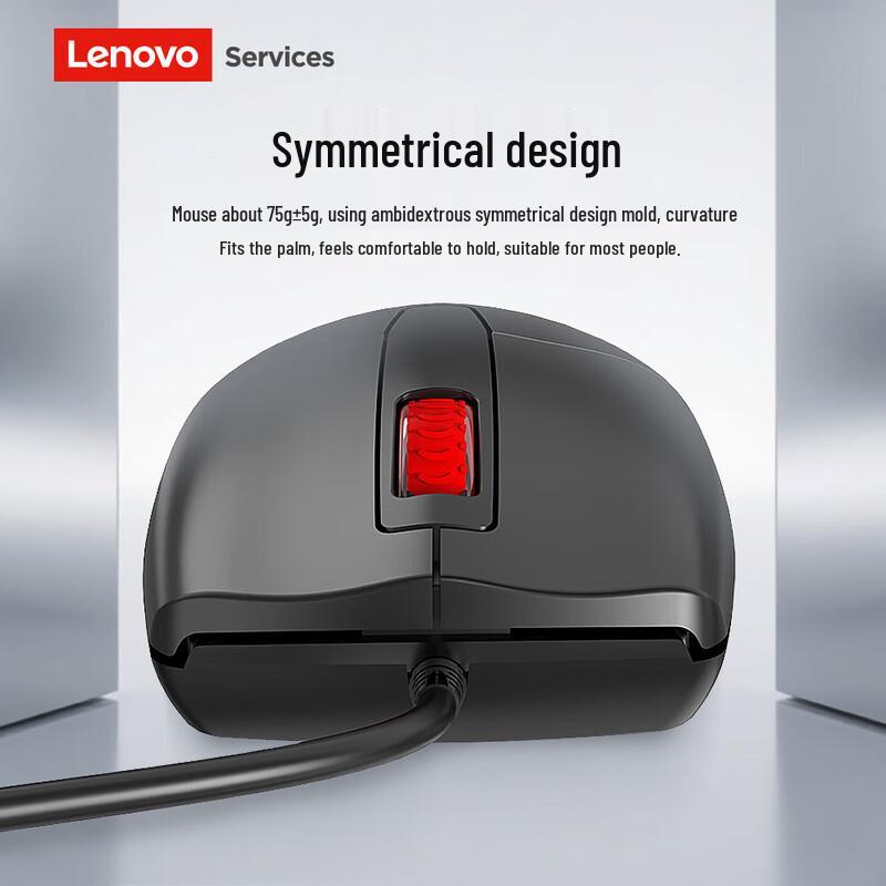 Lenovo M01 Wired USB Office Mouse (5-Pack)