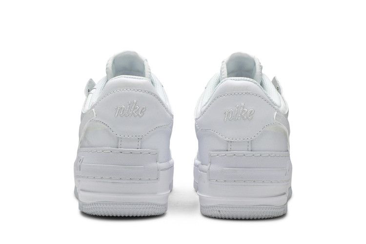 Nike Air Force 1 Low Shadow тройной белый (Женский)