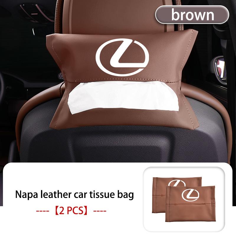 Car Tissue Box Car Sun Visor Tissue Box Holder Car Accessories For Lexus CT ES GS NX IS250 RX350 IS200 LX570 UX250h CT200h