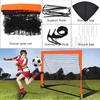 Kids Soccer Goal Set Fun Teamwork Training For Primary School Students Football Outdoor Goals Blue