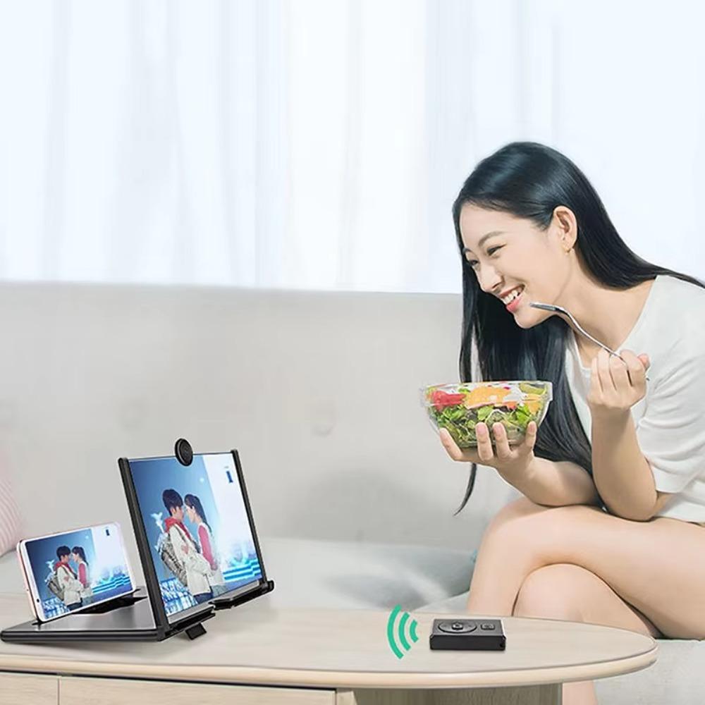 Folding Mobile Phone Screen Amplifier 3D HD Screen Magnifier Portable Stand Bracket