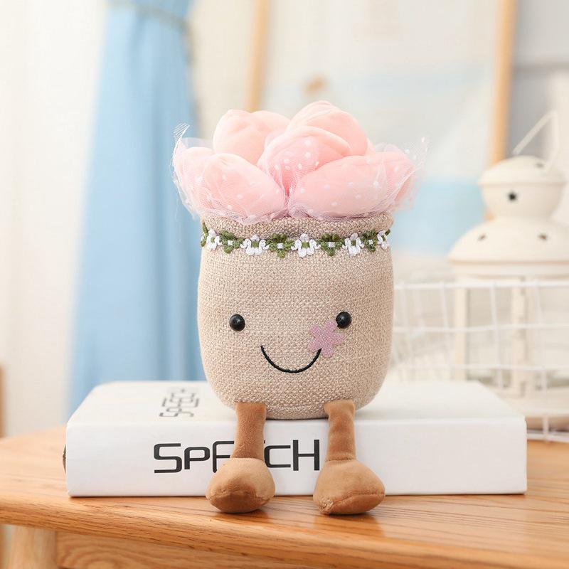 Creative Hobby Bamboo & Cactus Plush Plant Doll Ornament - Multiple Styles