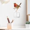 Fun-kg70 Мультяшная игривая птица, наклейка на стену для детской спальни и украшения дома