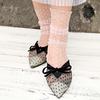 Women Dot Female Fashion Nylon Glass Stockings Tulle Socks Dress Socks