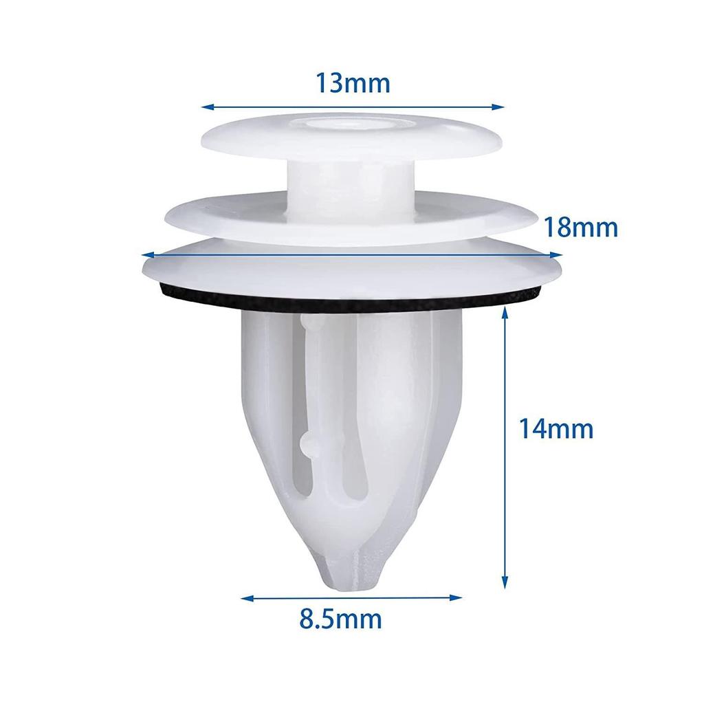 Зажим для дверной панели из армированного нейлона General Motors