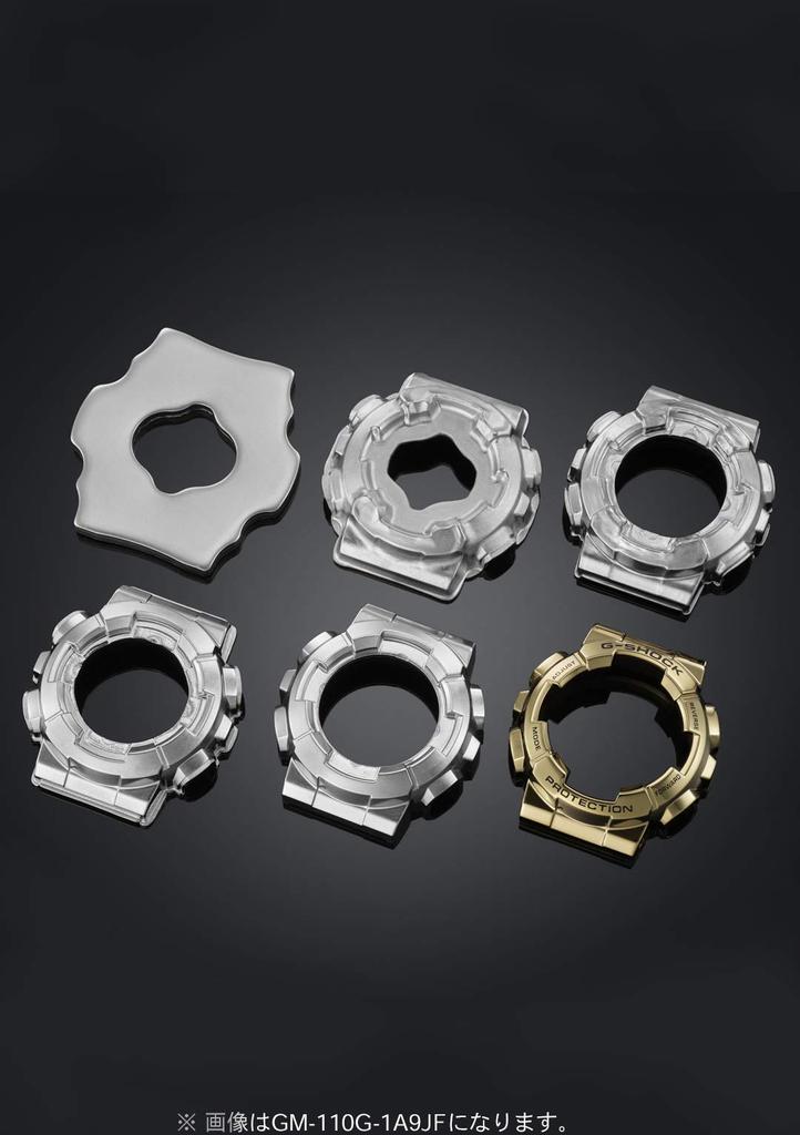 Часы с металлическим покрытием [Casio] G-Shock [] GM-110-1AJF Мужские