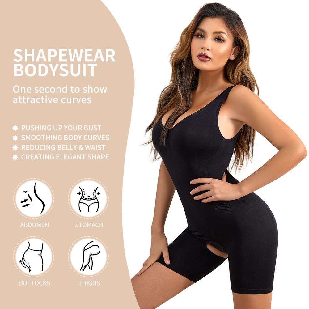 Женский корсет для всего тела, корсет для талии, корректирующее белье, боди для похудения, майки, рубашка с открытой промежностью, корсет, подтягивающее белье для послеродового восстановления