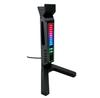 LDON-ZH01 Алюминиевый RGB Игровой Держатель для Наушников с Хабом USB 3.2/3.0 Type-C/USB-A Светодиодный Настольный Органайзер Услуга Брендирования Логотипом
