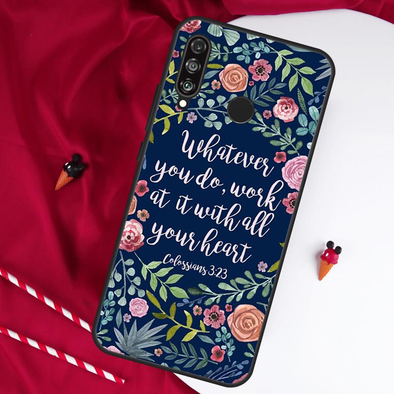 Иисус Библия Христианский Религиозный Для Huawei Nova Y90 Y70 Y60 Y72 Y73 Y61 Y91 7i 8i 11i 12i 12s 9 10 SE P20 P30 P40 Lite Чехол
