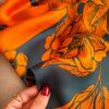 Высококачественные роскошные шелковые шарфы, повязка на голову, шарфы, шейный шарф для женщин, шелковый шарф с цепочкой, женская декоративная шаль