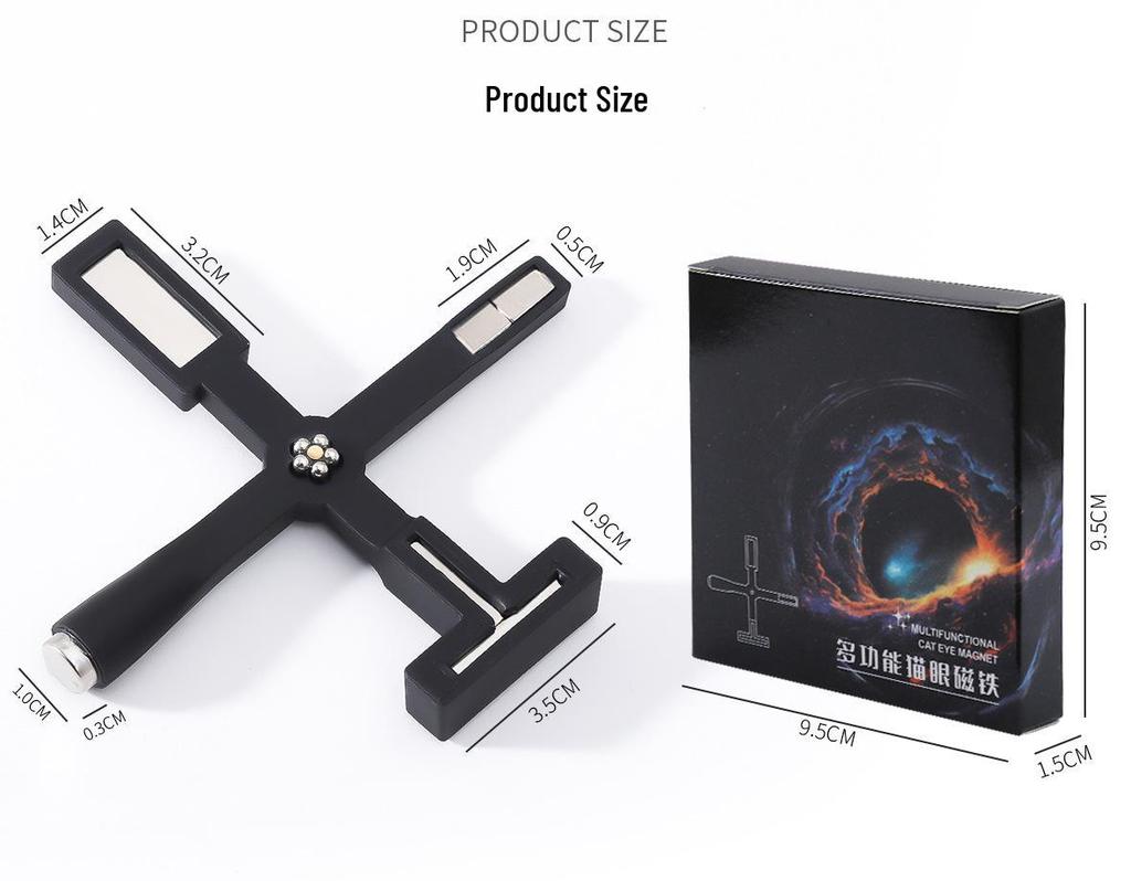 Нейл-арт гель-лак Кошачий глаз 5-в-1 Многофункциональный Кросс-магнит