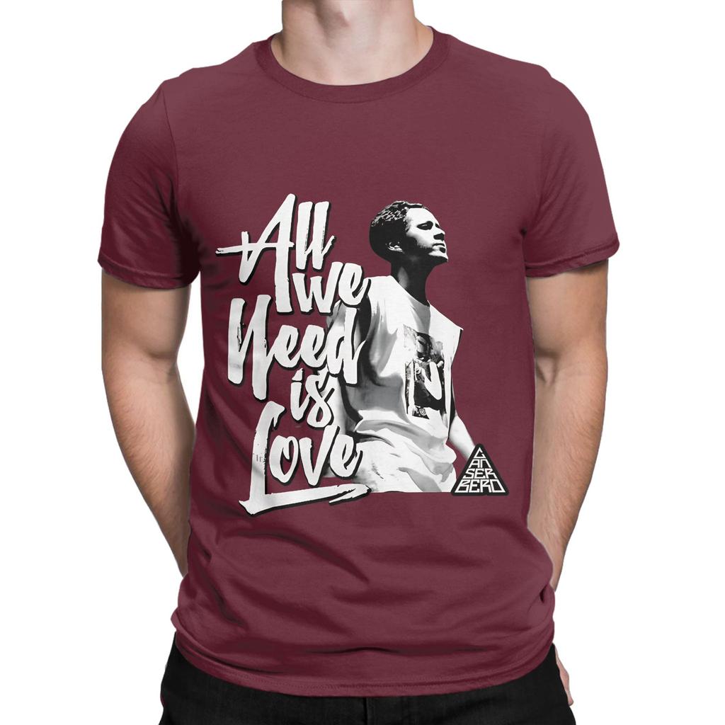 Canserbero Merch All We Need is Love Funny Graphic 100 Cotton TShirt canserbero Tees Tops For Unisex