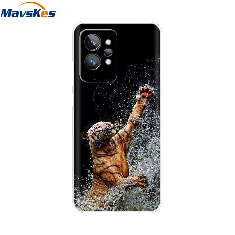 Для Realme GT2 Pro 5G Чехол Милый Конфетный Чехол Ударопрочный RealmeGT 2 Pro Силиконовый ТПУ Мягкий Чехол Для Oppo Realme GT2 GT 2 Pro