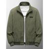 Men's Fall and Winter Padded Thickened Warm Jacket In The Youth Stand-up Collar Casual Jacket