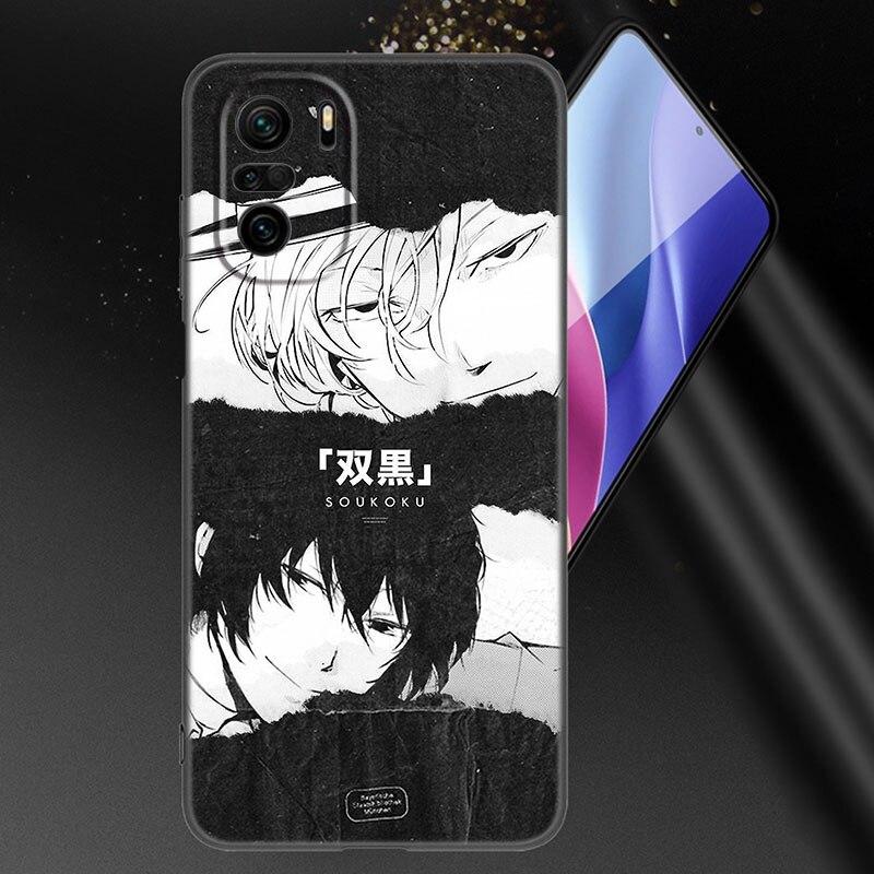 Чехол для телефона с аниме Bungou Stray Dogs Dazai Osamu для Xiaomi Mi POCO X3 NFC GT M4 M3 12 11T 10T Pro A3 11 Lite NE 5G 12X 11i F3