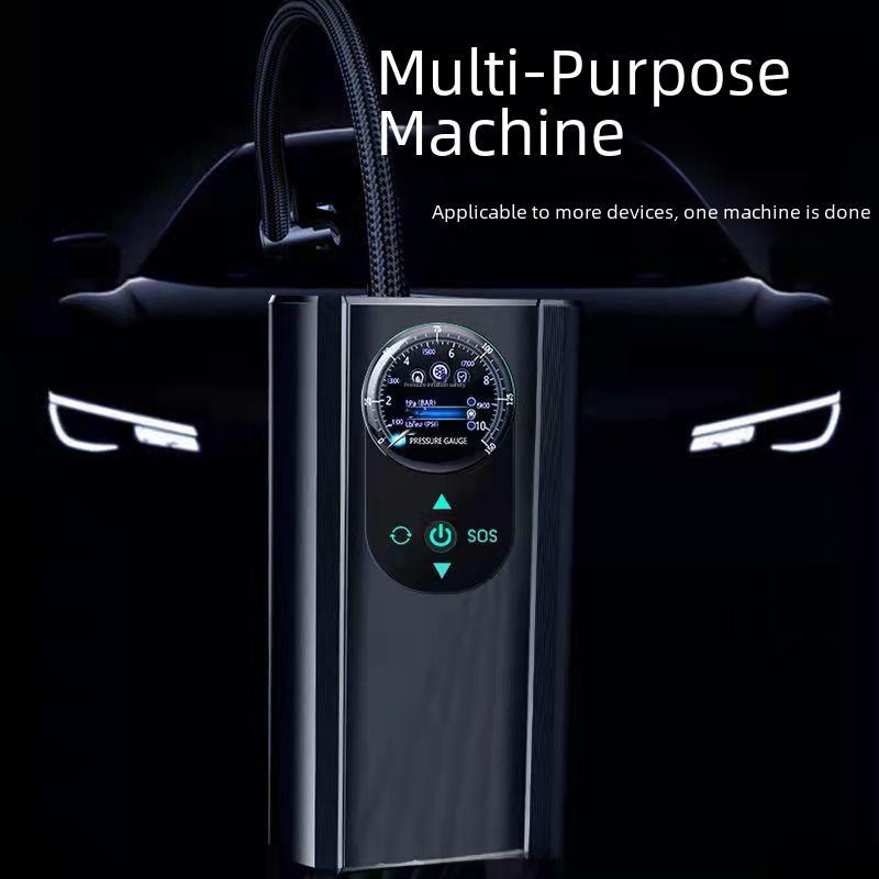 Портативный электрический автомобильный воздушный насос для автомобилей 12 В и 36 В, 48 В, 60 В - универсальный ручной инструмент