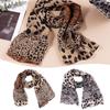 Chiffon Scarf Fashion Leopard Print Scarf Women Scarves Soft Scarf Long Silk Chiffon Scarves La H3U9
