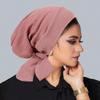 1pc Solid Color Spiral Stripe Head Wrap for Women,Polyester Hollow Stretchy Elastic Breathable Bonnet Silk for Spring Summer