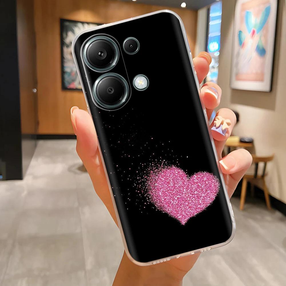 Чехол для телефона Poco M6 Pro Милый панда Мягкий силиконовый чехол для Xiaomi Poco M6Pro 4G 5G Защита Модная задняя крышка Coque Fundas