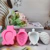 Turtle Resin Jewelry Jar Molds with Lid for Making Jewelry Jar Storage Box DIY Craft, Turtle Resin Jewelry Case Molds