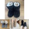Cozy And Stylish Ladies Booties With Warm Plush Lining For Indoor Comfort
